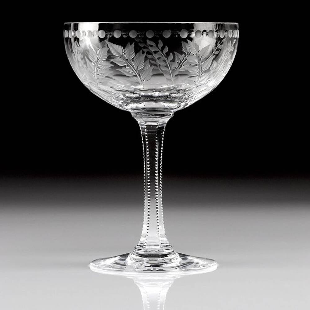 Fern Champagne Coupe (6.25") by William Yeoward Crystal Additional Image - 1