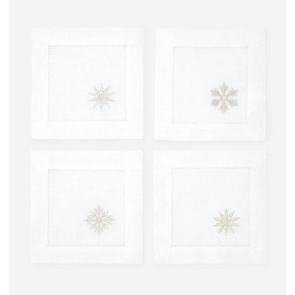 Fiocco Cocktail Napkin - Set of 4 by SFERRA Additional Image - 2
