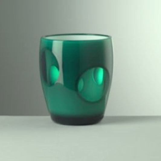 Fisheye Green Tumbler by Mario Luca Giusti