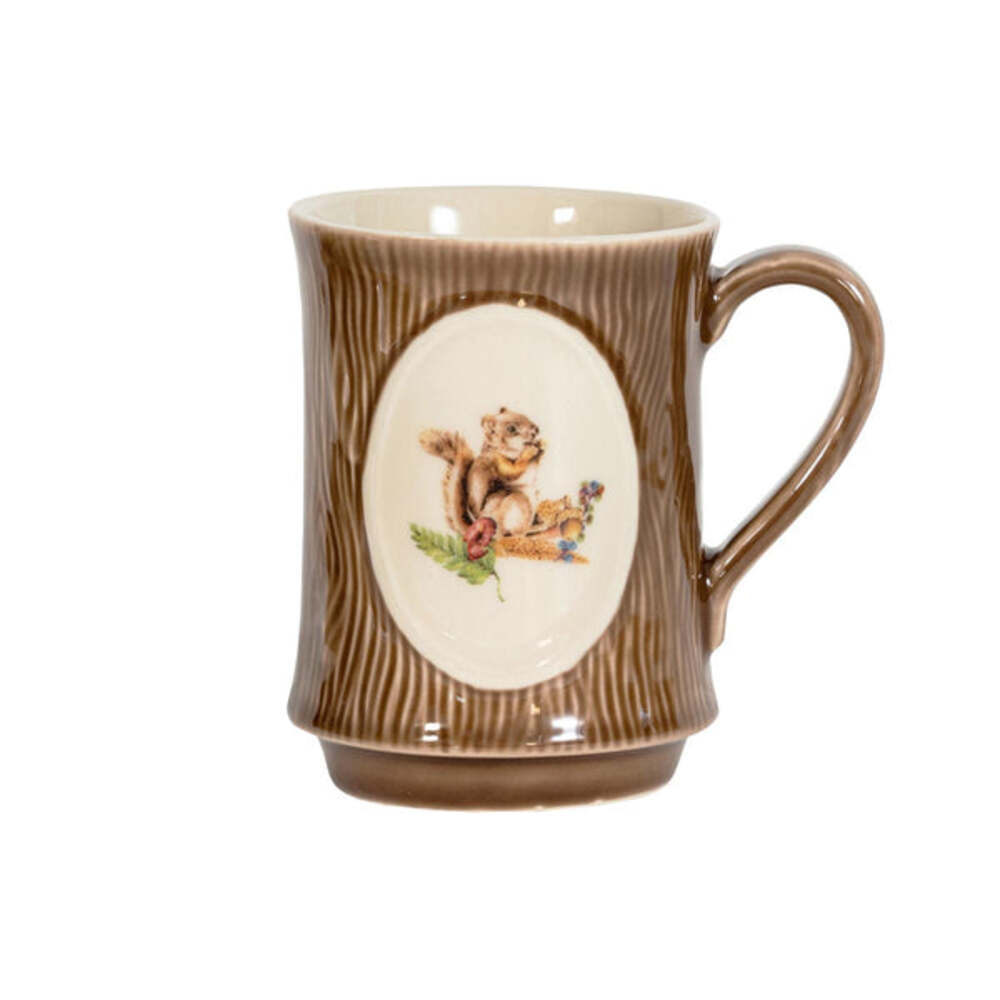 Forest Walk Animal Mug Assorted - Set of 4 by Juliska Additional Image-7