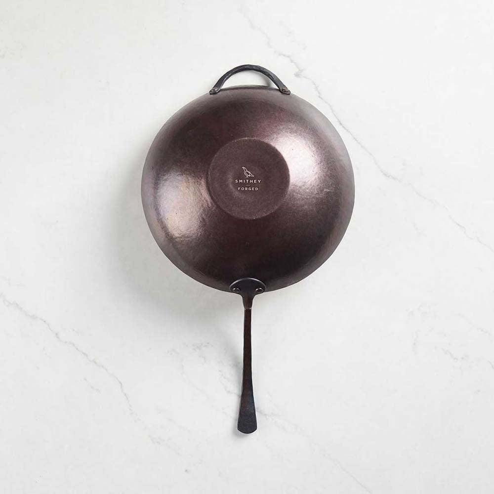 Hand-Forged Carbon Steel Wok by Smithey Additional Image 4