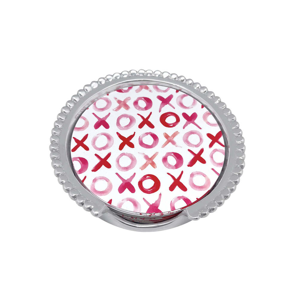 Hearts Beaded Coaster Set by Mariposa Additional Image-2