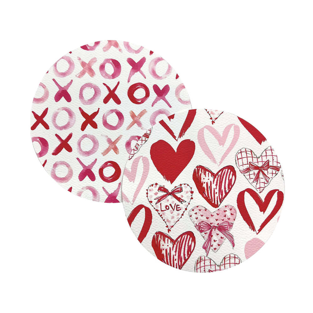 Hearts Beaded Coaster Set by Mariposa Additional Image-3