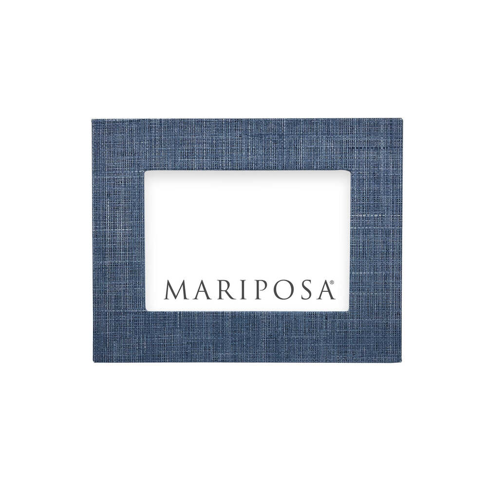 Faux Grasscloth 5X7 Frame by Mariposa