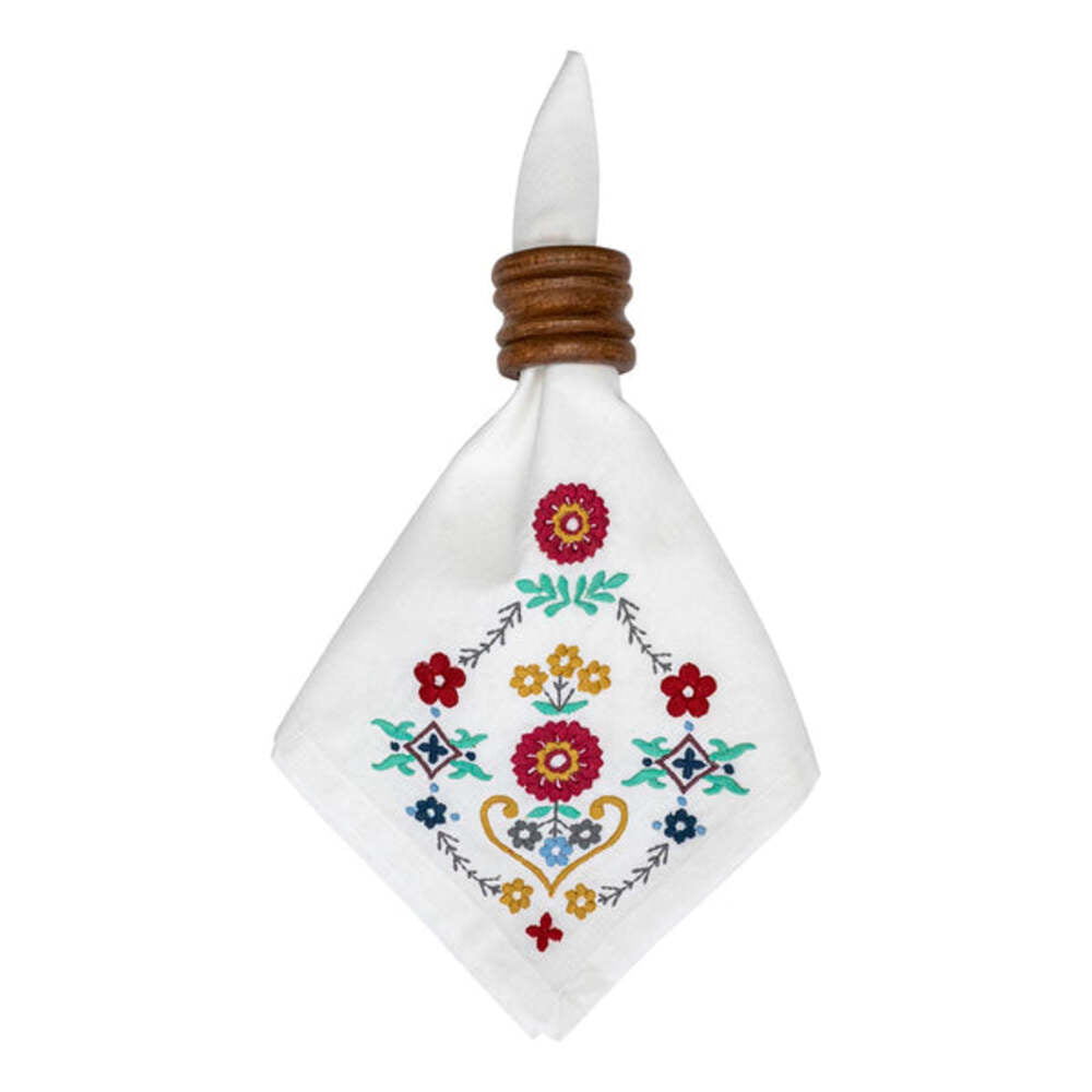 Heidi Embroidered Napkin by Juliska Additional Image-1