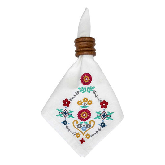 Heidi Embroidered Napkin by Juliska Additional Image-1