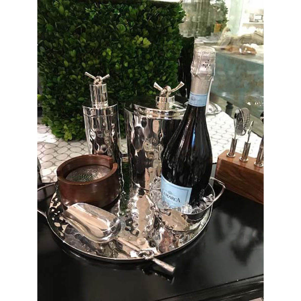Helyx Double Walled Ice Bucket with Knot by Mary Jurek Design Additional Image - 3