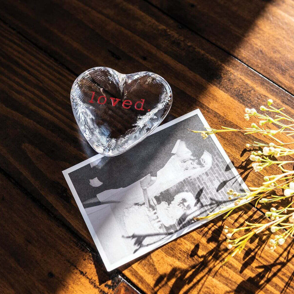 Highgate Heart, Medium - LOVED by Simon Pearce Additional Image-4
