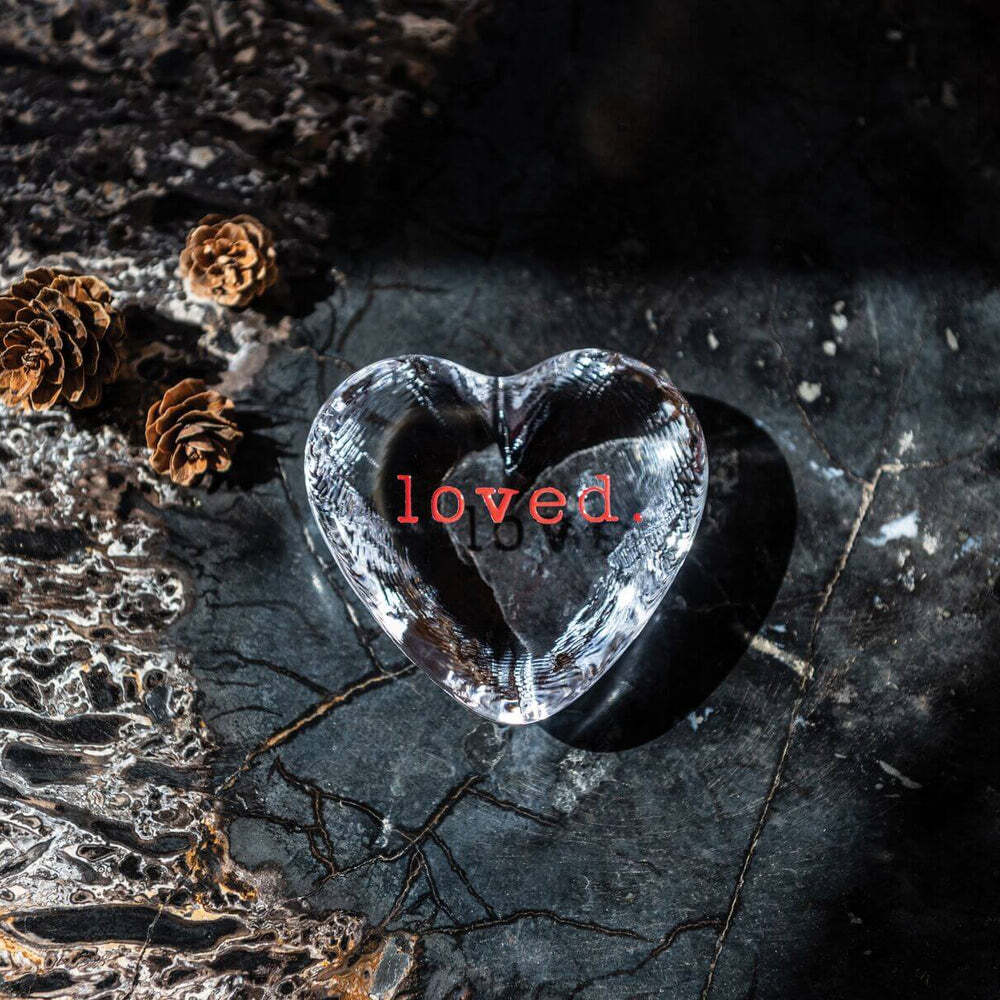 Highgate Heart, Medium - LOVED by Simon Pearce Additional Image-5