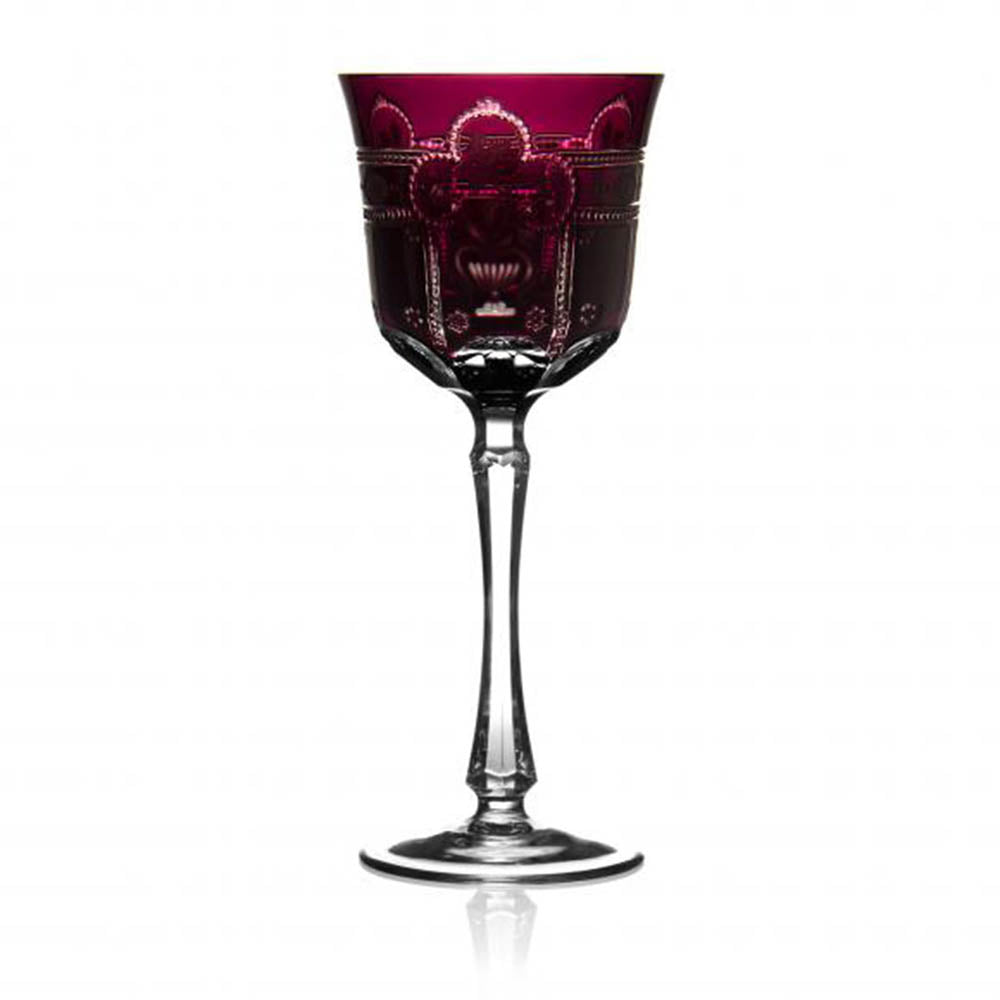 Imperial Amethyst Wine Hock by Varga Crystal