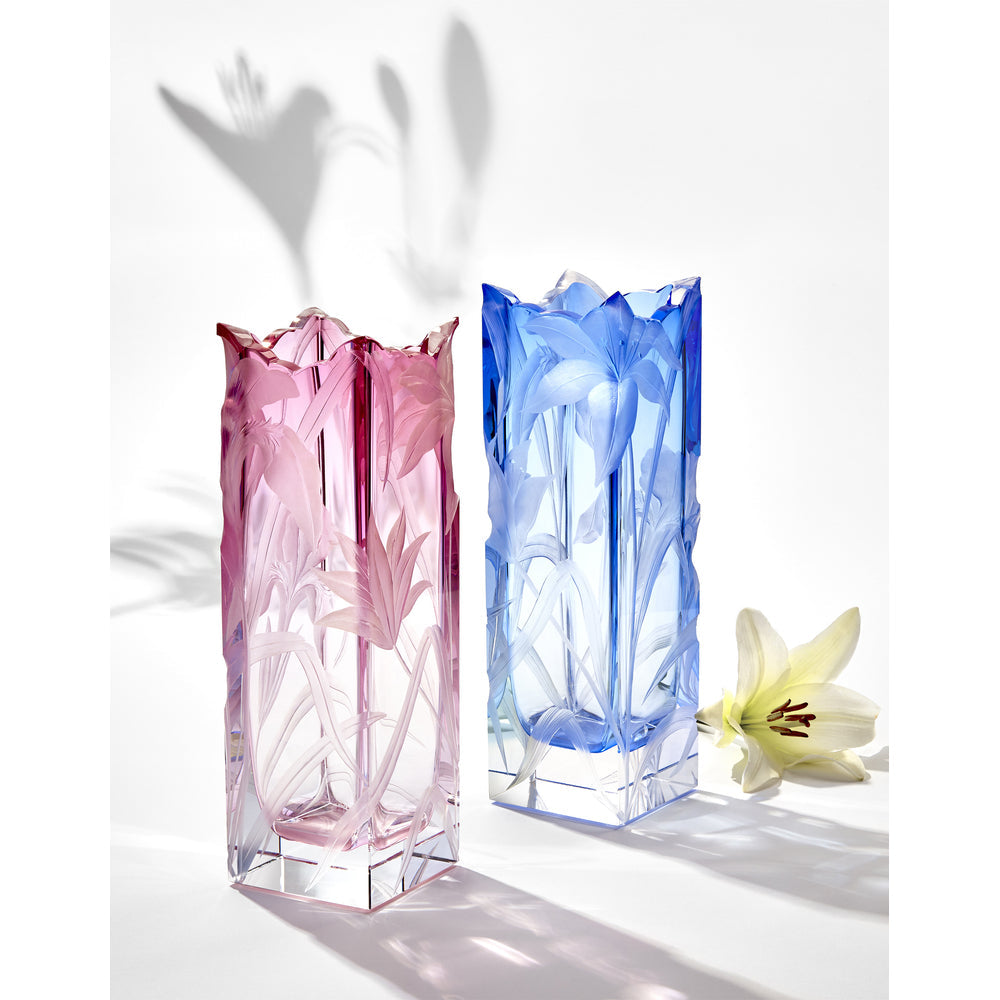 Irises Vase, 30 cm by Moser dditional Image - 5
