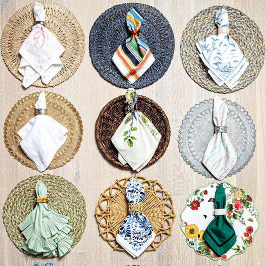 Isadora Placemat - Gold by Juliska Additional Image-1