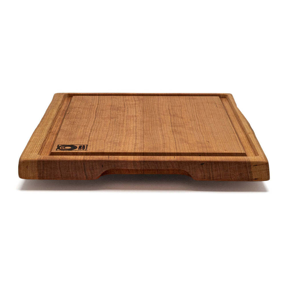Live Edge Medium Wood Carving Board Cherry by Andrew Pearce Additional Image - 2