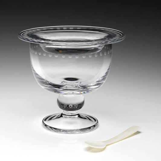 Katerina Caviar Server with Spoon by William Yeoward Crystal Additional Image - 1