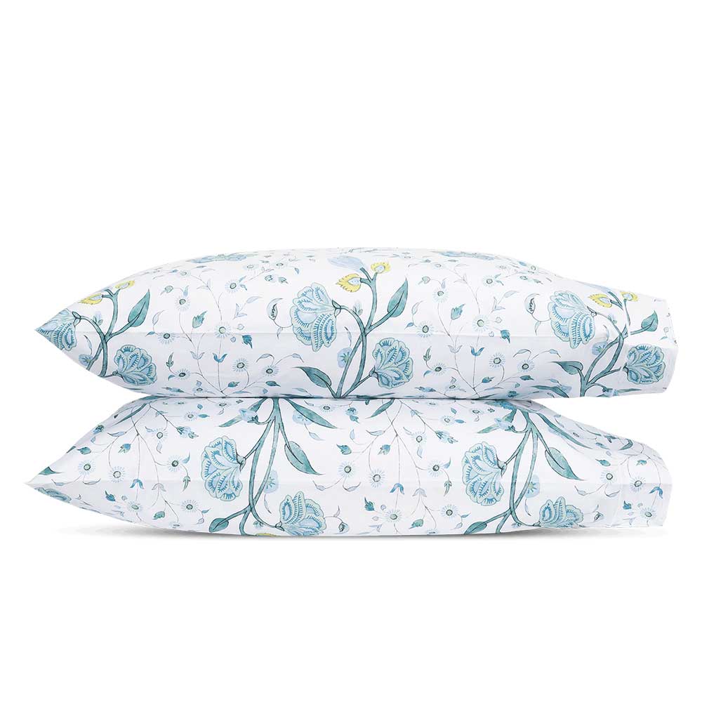Khilana Blue Luxury Bed Linens by Matouk