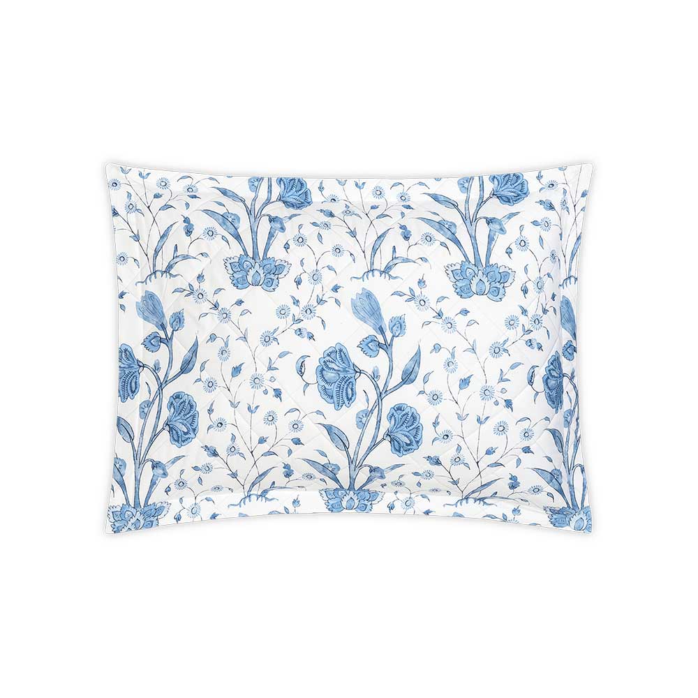 Khilana Blue Luxury Bed Linens by Matouk