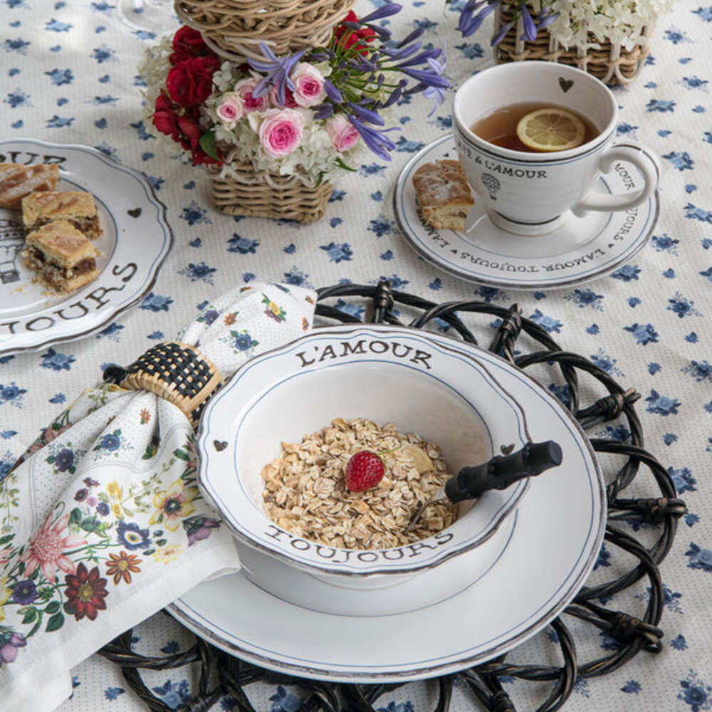 L'Amour Toujours Side/Cocktail Plate by Juliska Additional Image-4