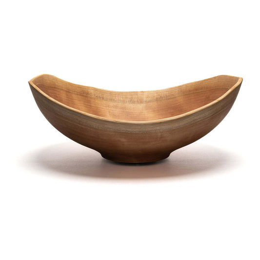 Live Edge 24" Cherry Wooden Bowl by Andrew Pearce Additional Image - 1