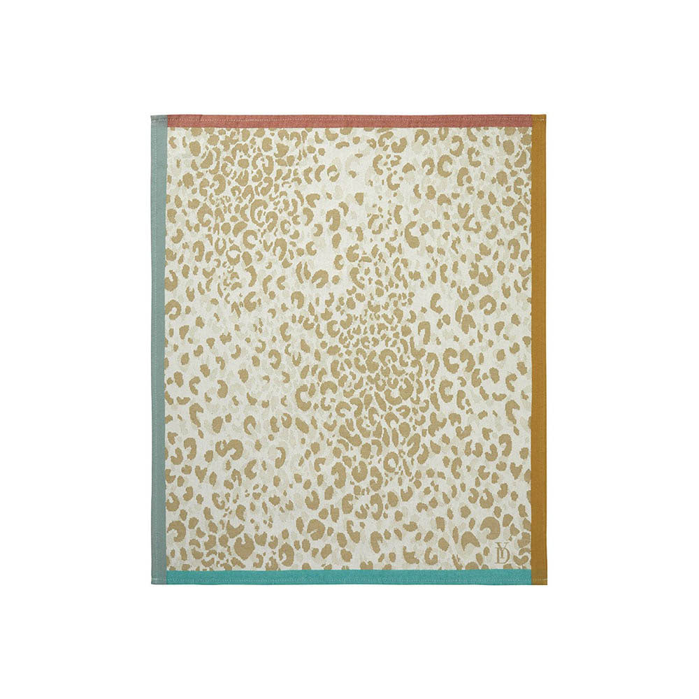 Leopards Tea Towel by Yves Delorme