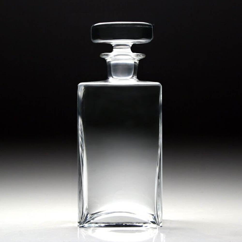 Lillian Square Clear Decanter by William Yeoward American Bar Additional Image - 1