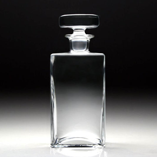 Lillian Square Clear Decanter by William Yeoward American Bar Additional Image - 1