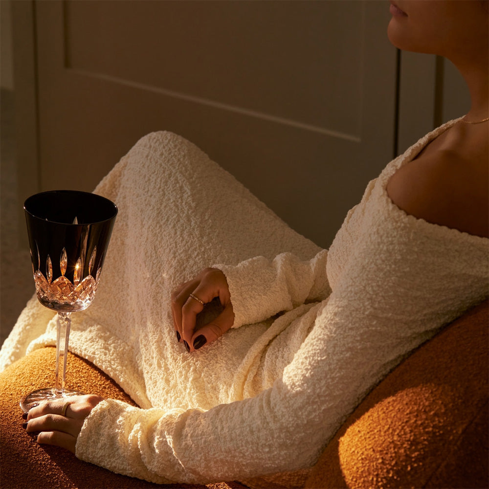 Lismore Black Large Goblet 14oz Pair by Waterford Additional Image 7