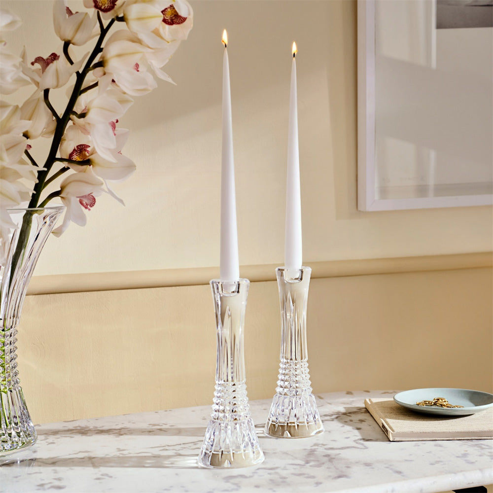Lismore Diamond Candlestick 10" Set of 2 by Waterford Additional Image 3