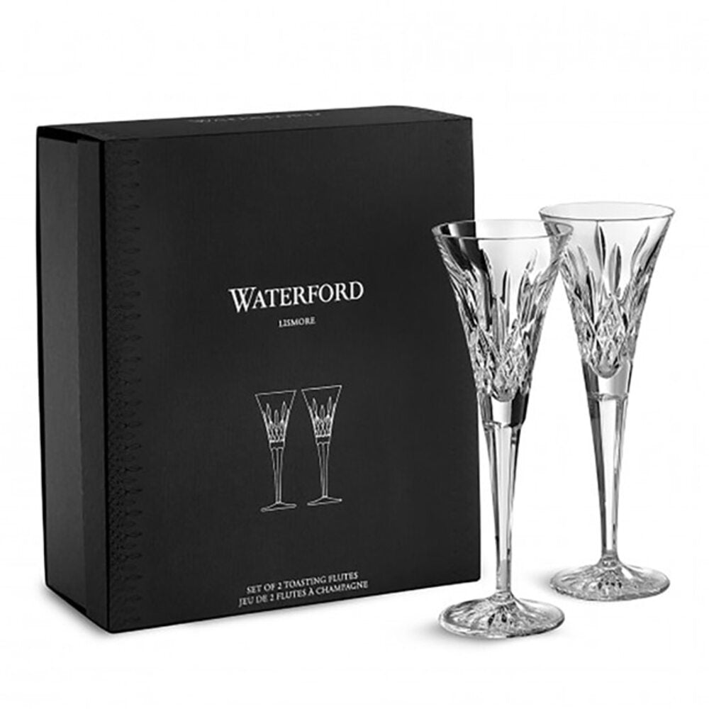 Lismore Toasting 170 ml Flute, Set of 2 by Waterford Additional Image-3