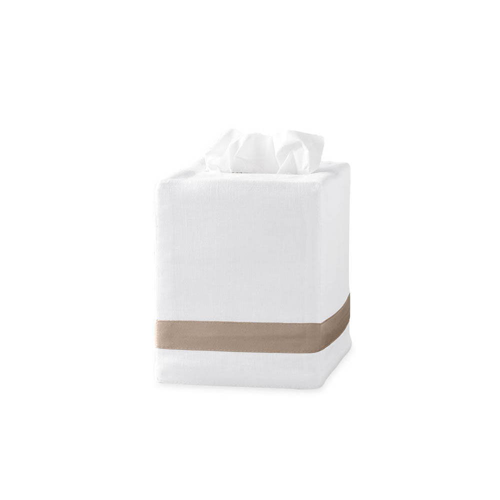 Lowell Tissue Box Cover by Matouk