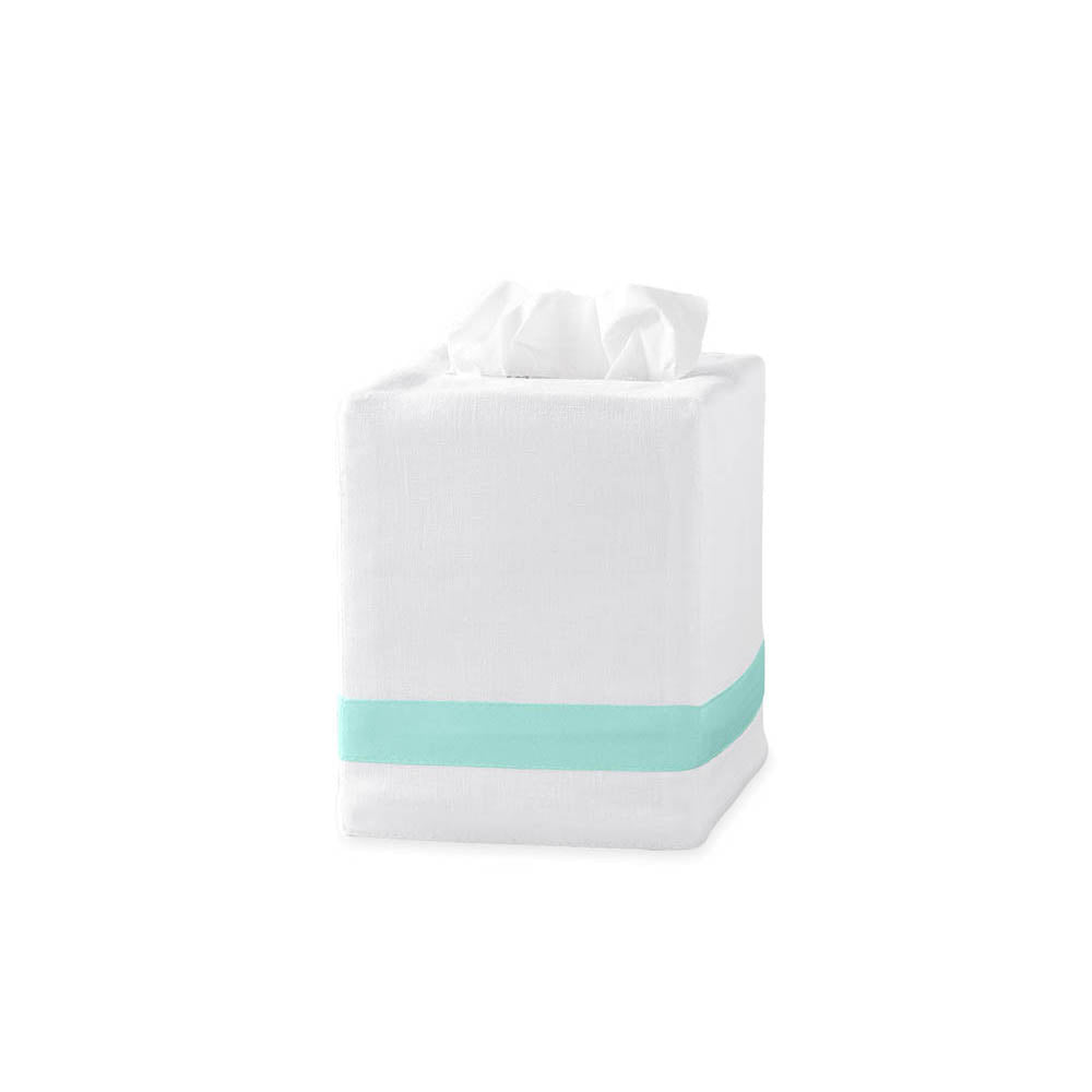 Lowell Tissue Box Cover by Matouk