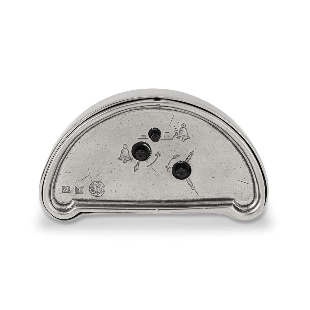 Luna Alarm Clock by Match Pewter Additional Image 1