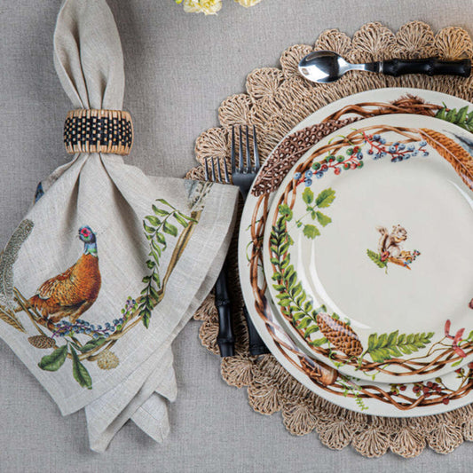 Macrame Placemat - Natural by Juliska Additional Image-1