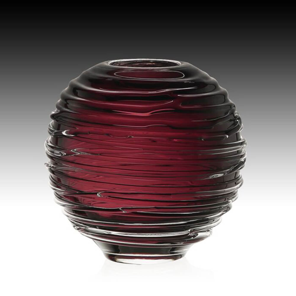 Miranda Globe Vase Heliotrope 4" / 10cm by William Yeoward Additional Image - 1