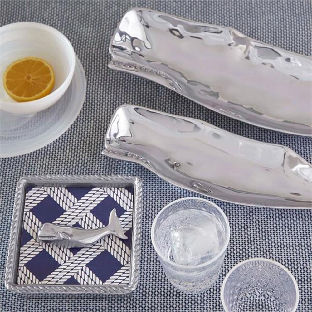 Nantucket Whale Small Dish by Mariposa Additional Image-3