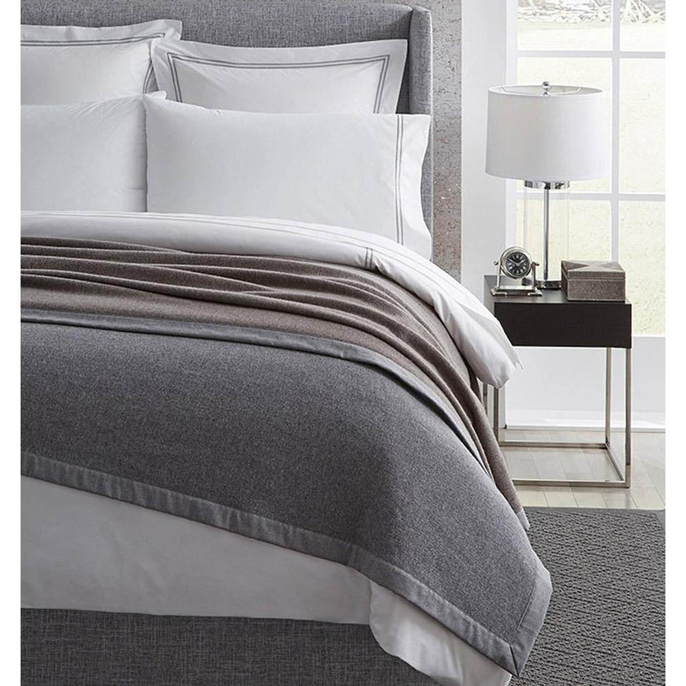 Nerino Merino Wool Blanket by SFERRA Additional Image - 3