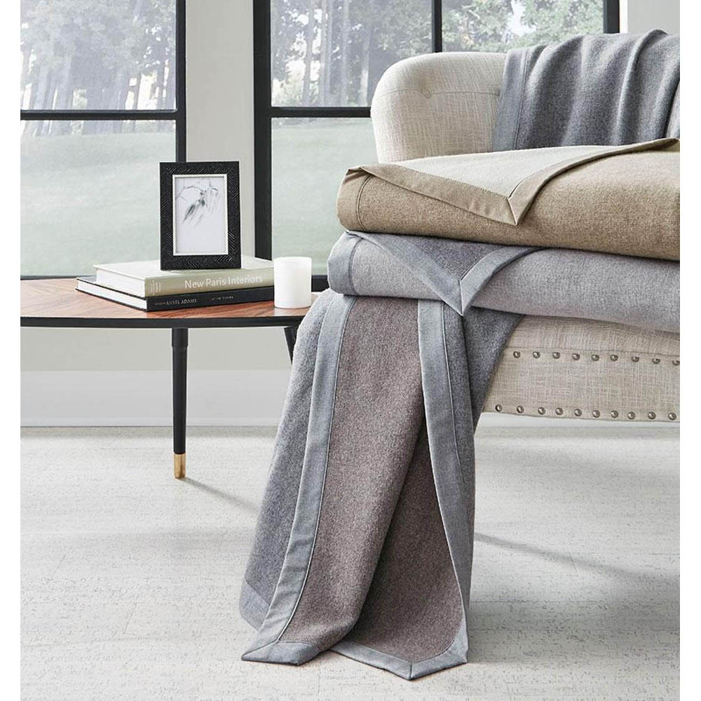 Nerino Merino Wool Blanket by SFERRA Additional Image - 5