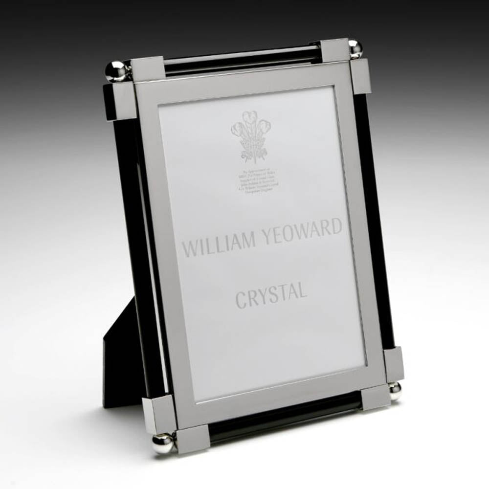 New Classic Black 5" x 7" Photo Frame by William Yeoward Additional Image - 2