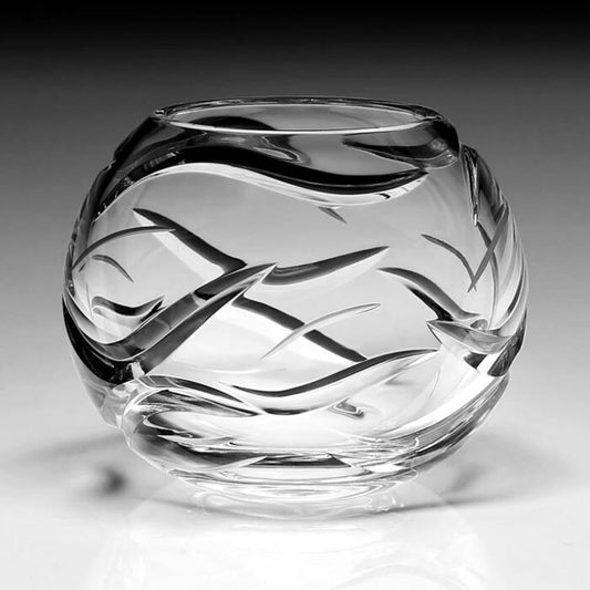 Oceania Rose Bowl (4"/10cm) by William Yeoward Crystal Additional Image - 1