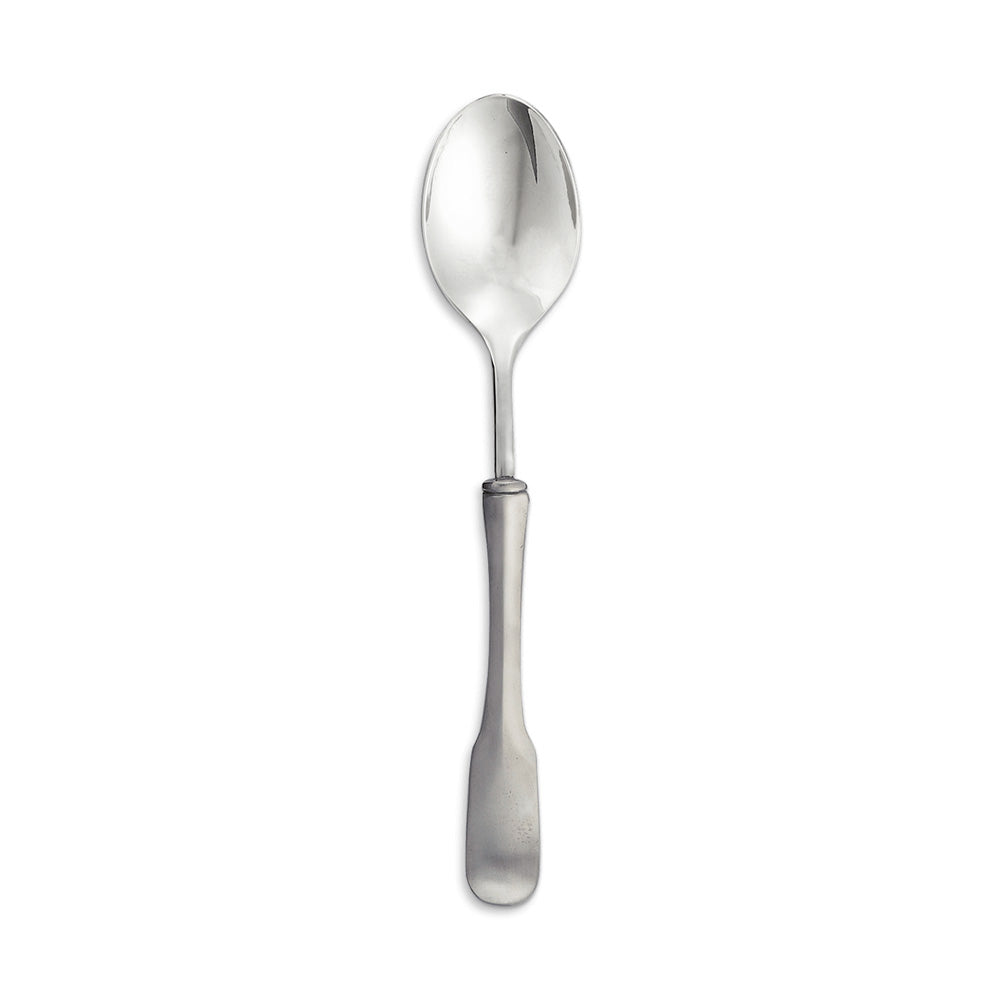 Olivia Serving Fork & Spoon Set by Match Pewter Additional Image 2