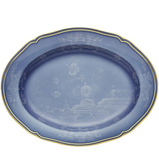 Oriente Italia Pervinca Oval Platter by Richard Ginori