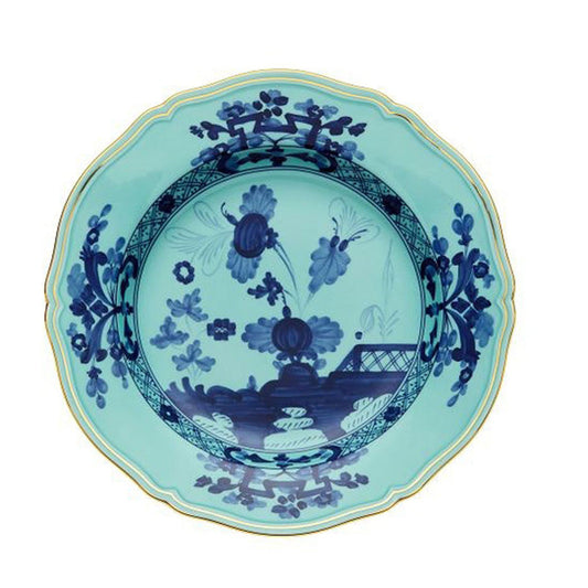 Oriente Italiano Iris Flat Round Platter by Richard Ginori