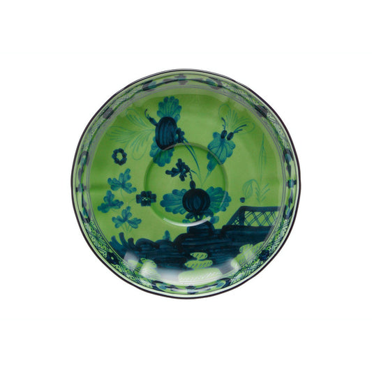 Oriente Italiano Malachite Coffee Saucer by Richard Ginori