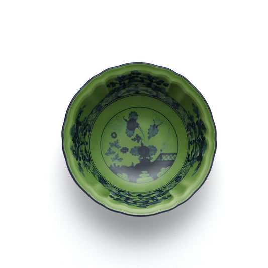Oriente Italiano Malachite Fruit Bowl by Richard Ginori