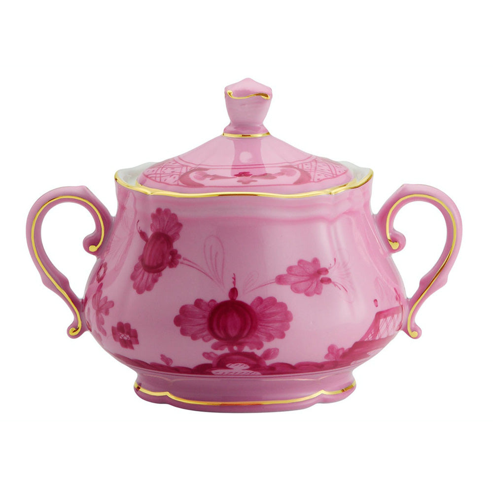 Oriente Italiano Porpora Sugar Bowl with Cover for 6 by Richard Ginori
