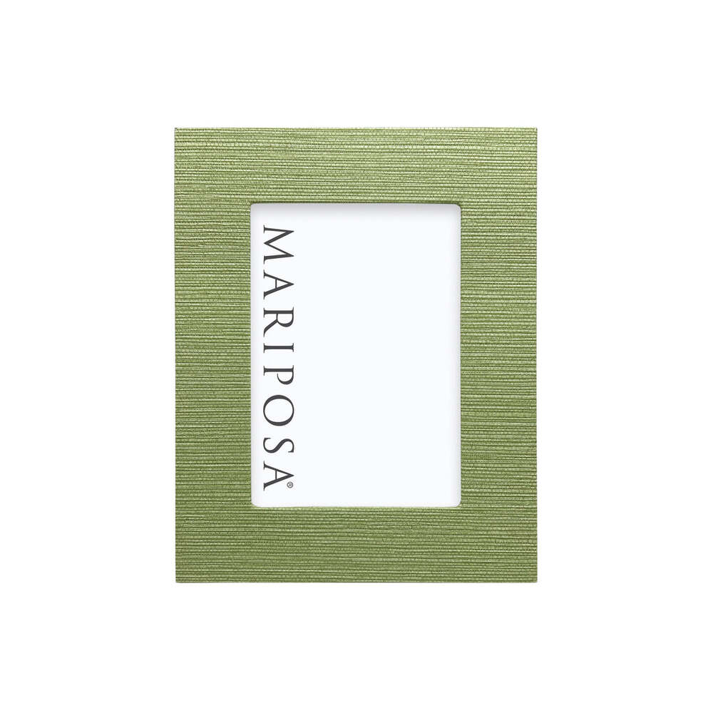 Palma Faux Grasscloth 5X7 Frame by Mariposa
