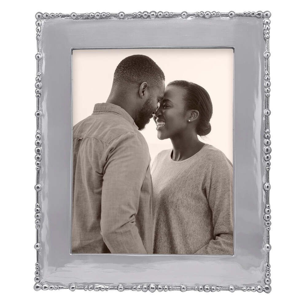 Pearl Drop 8X10 Engravable Frame by Mariposa Additional Image-2