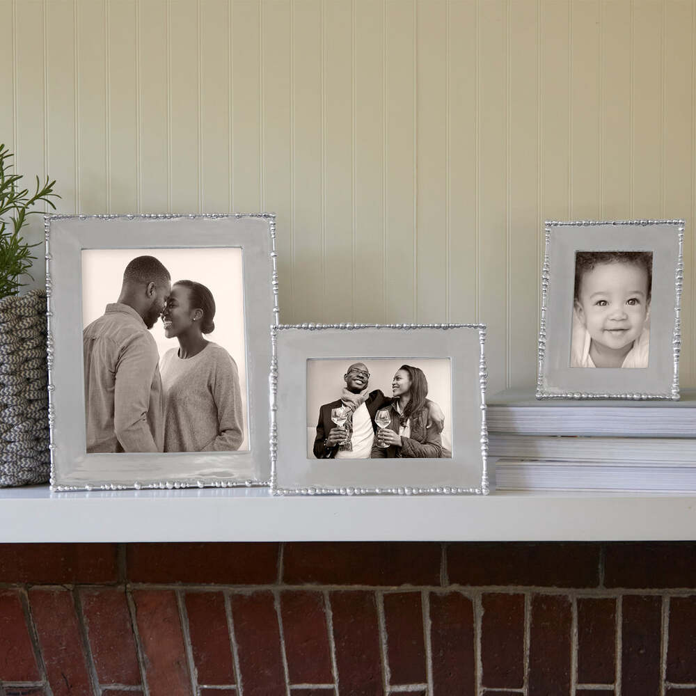 Pearl Drop 8X10 Engravable Frame by Mariposa Additional Image-3