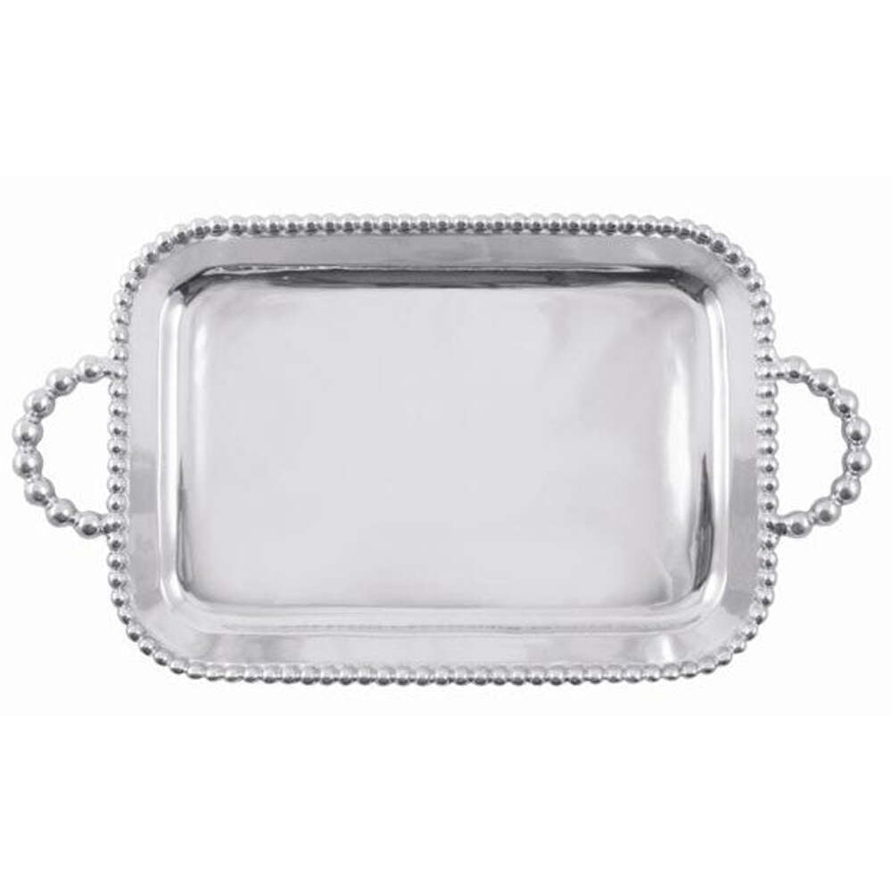 Pearled Service Tray by Mariposa