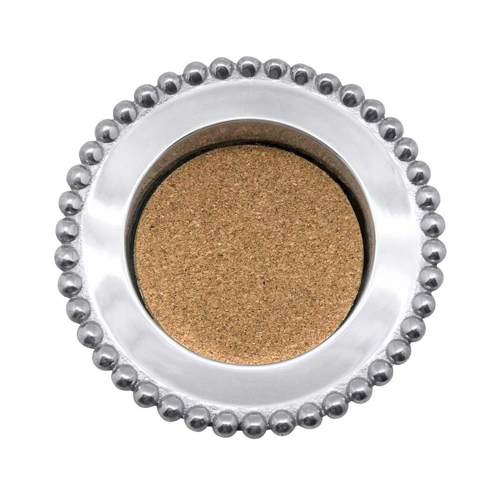 Pearled Wine Coaster by Mariposa Additional Image 1