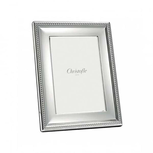Perles Silver Plated 8x10 Frame by Christofle